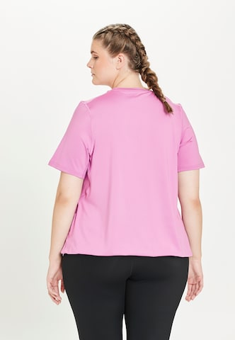 Q by Endurance Shirt 'NELLA' in Roze