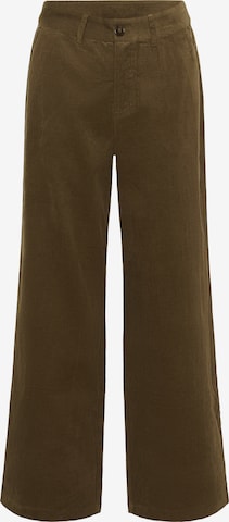 CULTURE Hose 'CUBetonia Rhaena' in Braun: Vorderseite