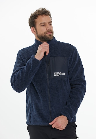 Whistler Athletic Fleece Jacket 'Sprocket' in Blue: front