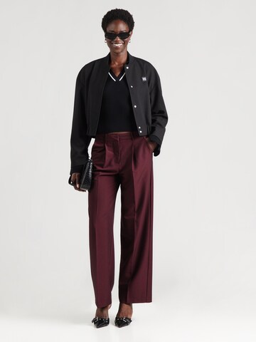 HUGO Pulóver 'Samur' - fekete