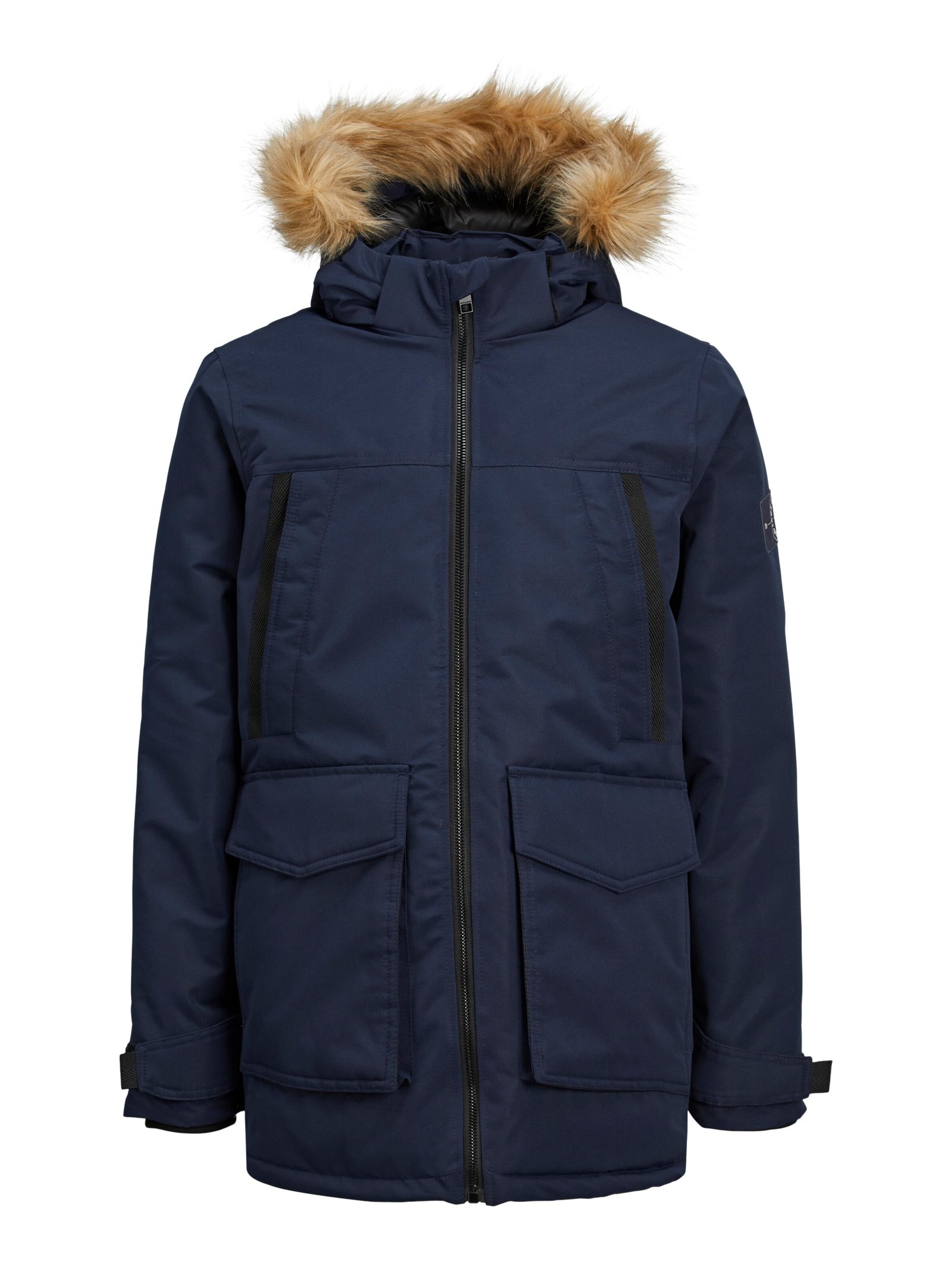 Giacca invernale 'Craft' di Jack & Jones Junior in blu: frontale