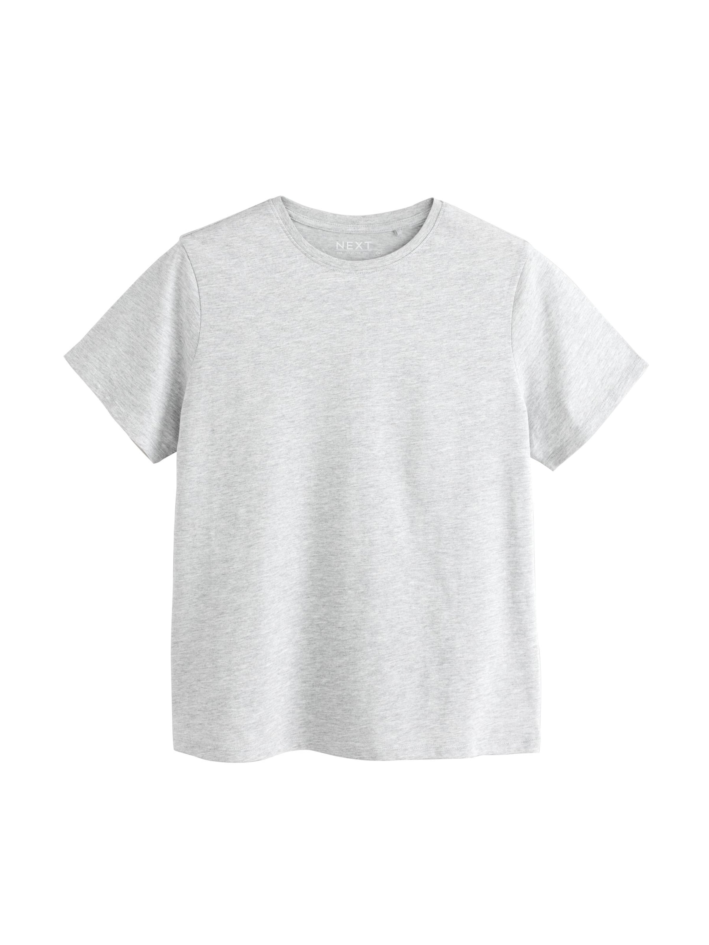 Tricou de la Next pe gri: față