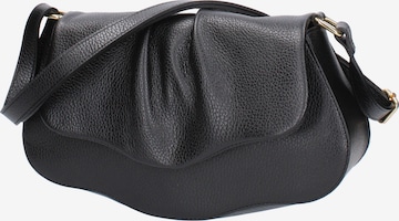 Borsa a spalla di Viola Castellani in nero: frontale