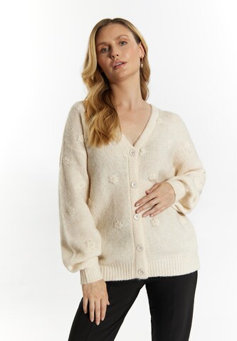 Pull-over Usha en beige : devant