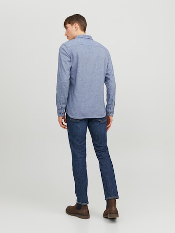 Coupe slim Chemise 'Classic' JACK & JONES en bleu