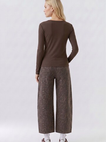 OUI Shirt in Braun