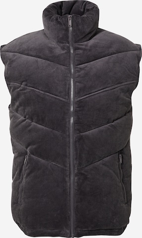 DAN FOX APPAREL Bodywarmer 'Yassin' in Grijs: voorkant