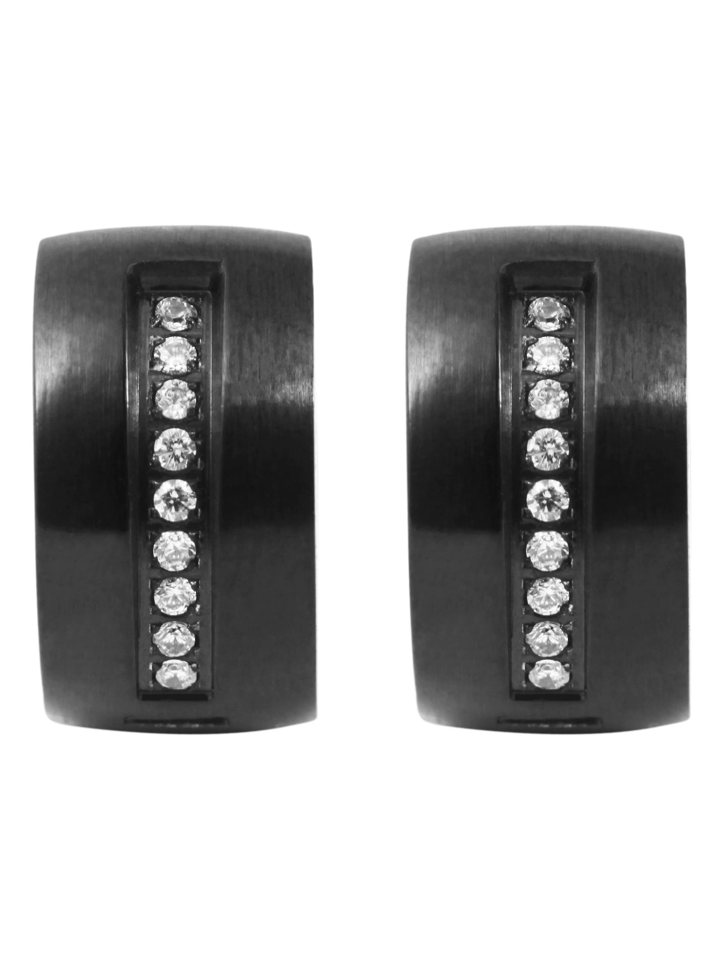 Akzent Earrings 'Manila, langlebig' in Black