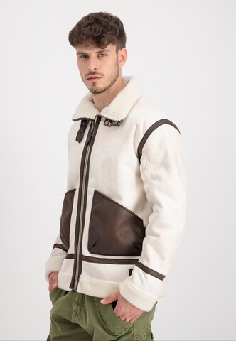 ALPHA INDUSTRIES Kurtka zimowa w kolorze beżowy