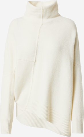 AllSaints Sweter 'LOCK' w kolorze biały: przód