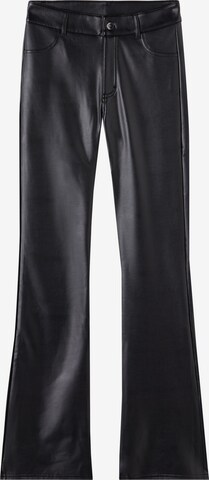 CALZEDONIA Flared Leggings 'thermo' in Black: front