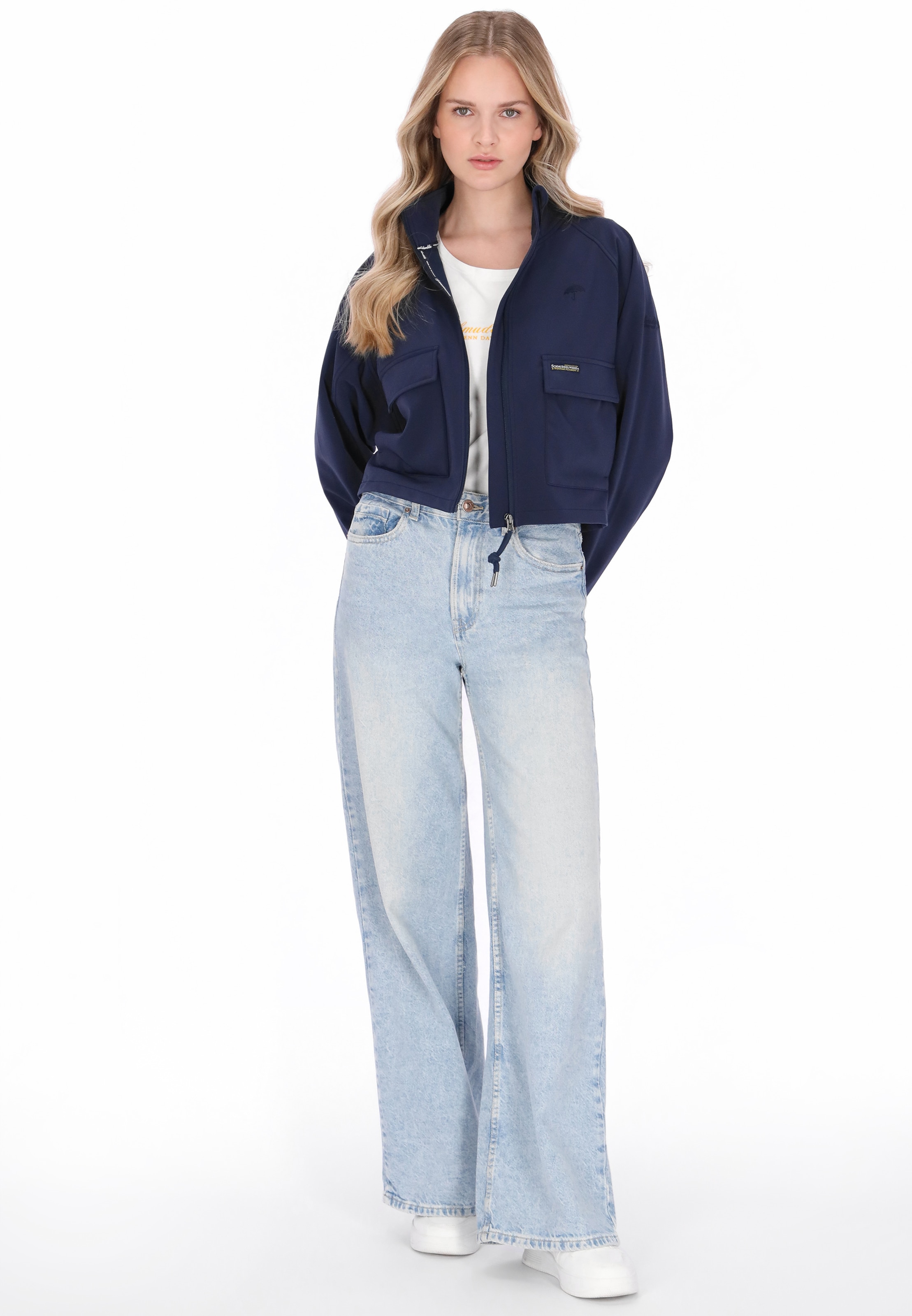 Schmuddelwedda Funktionsjacke in Blau