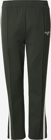 DAN FOX APPAREL Loosefit Housut 'Andreas' värissä vihreä: etupuoli