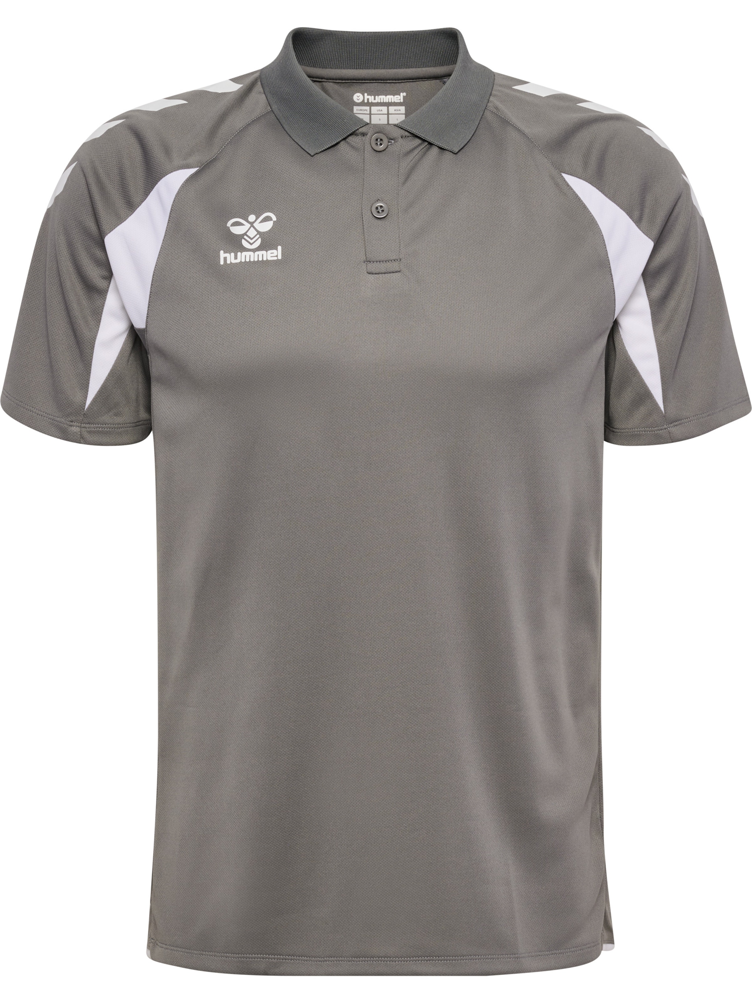 Hummel Functioneel shirt in XXL in de kleur Grijs / Wit, Productweergave