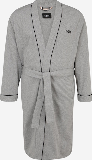 BOSS Orange Peignoir long 'Kimono' en gris / noir, Vue avec produit