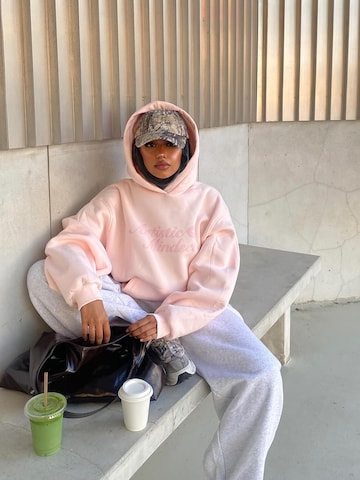 Bershka Sweatshirt in Roze