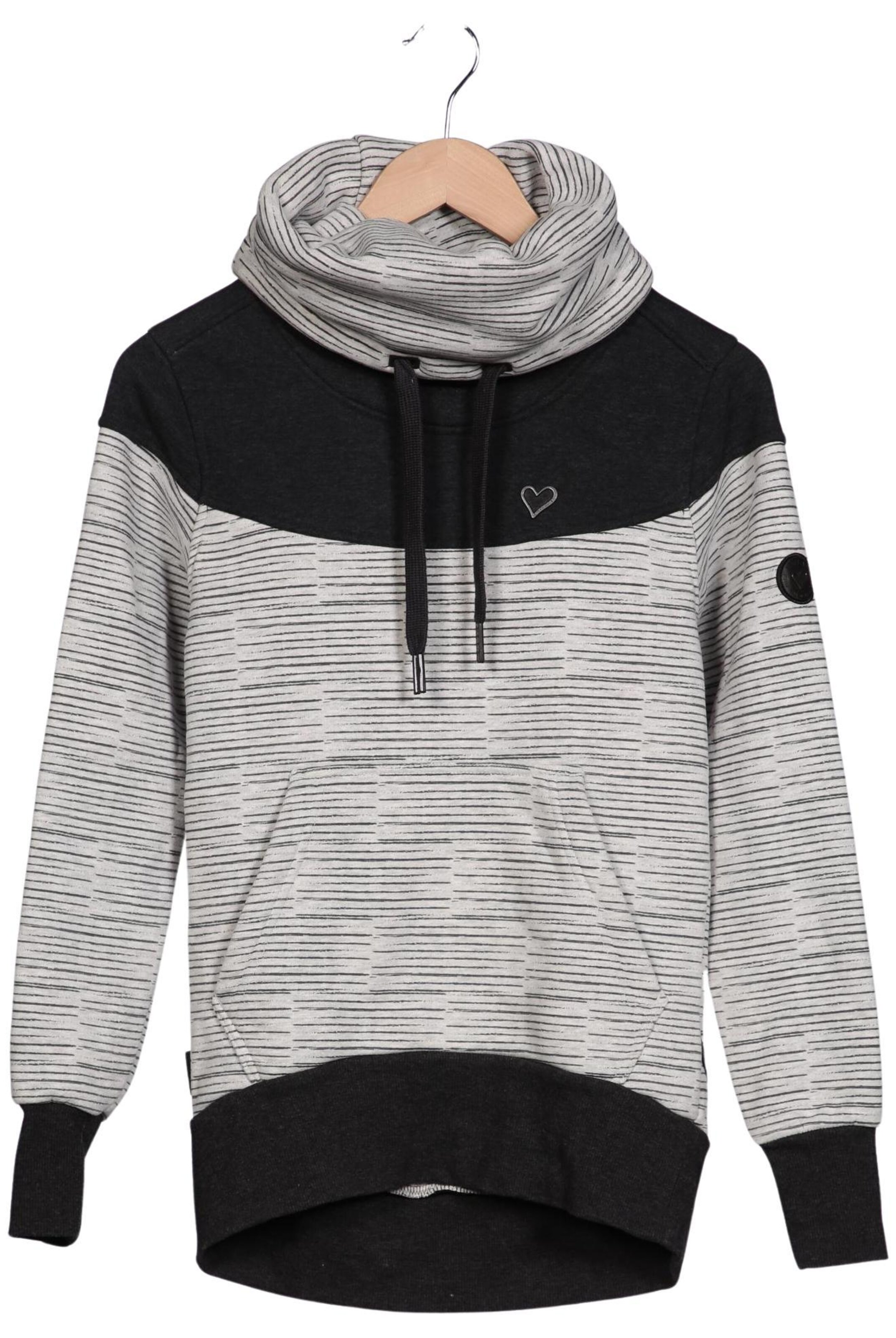 alife & kickin Sweatshirt & Zip-Up Hoodie in XS in Grey: front