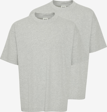 !Solid T-Shirt 'Malle' in Grau: Vorderseite