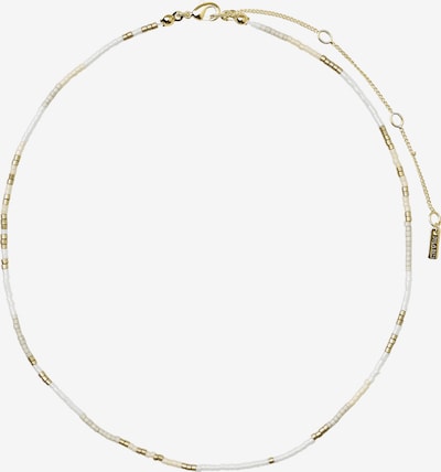 Pilgrim Necklace 'Alison' in Light beige / Gold / Greige / White, Item view