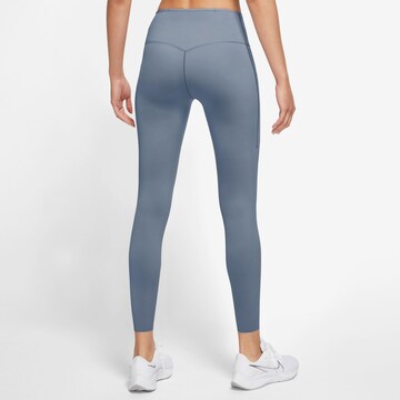 NIKE Skinny Sporthose 'DF GO' in Lila