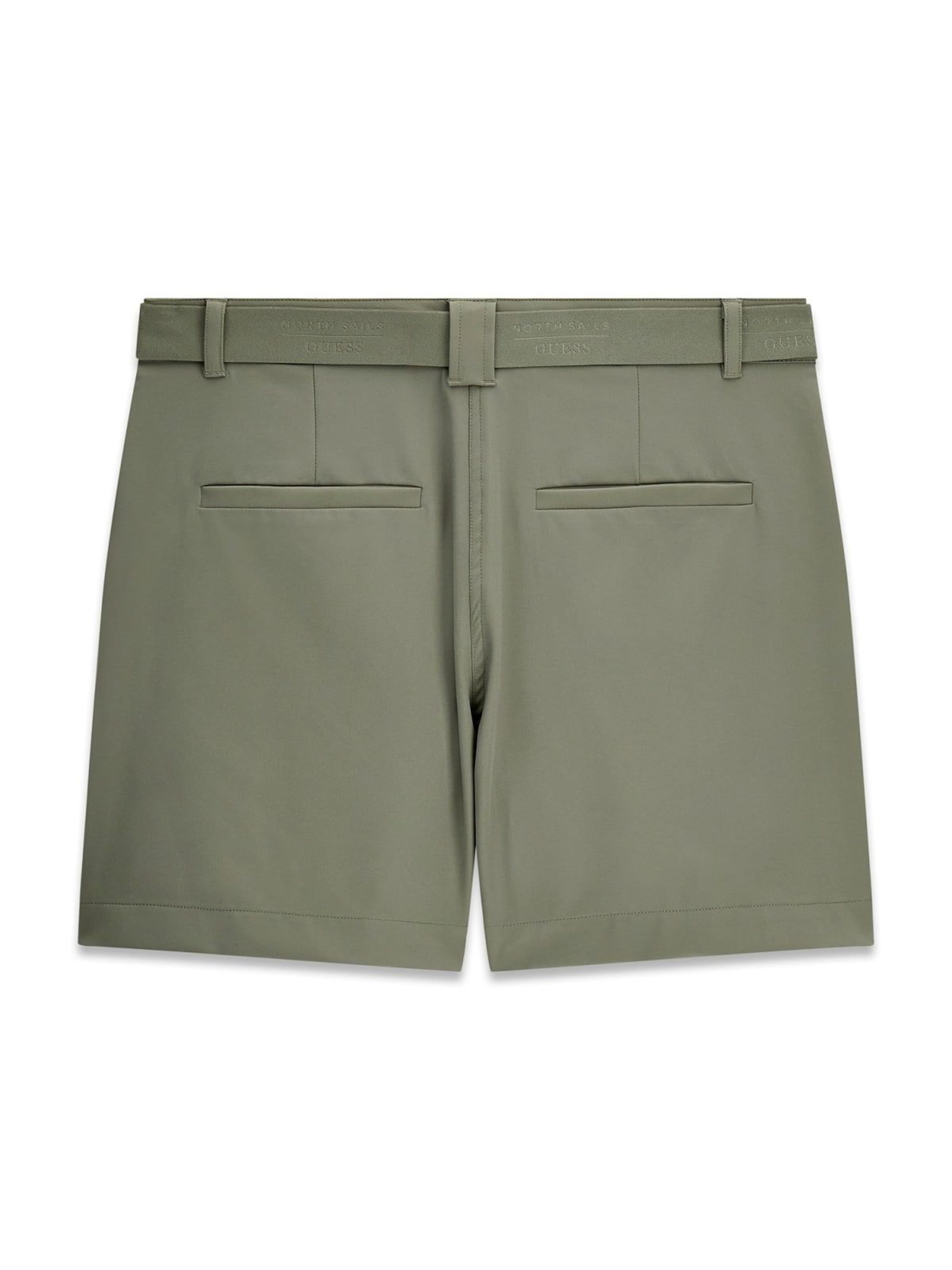 GUESS Regular Trousers in Green