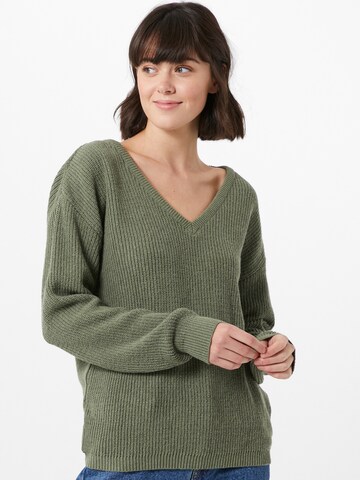 Pull-over NU-IN en vert : devant