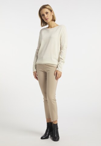 Pull-over DreiMaster PREMIUM en blanc