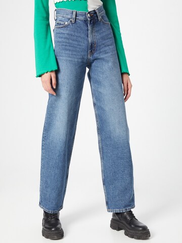 WEEKDAY Wide Leg Jeans 'Rail' in Blau: predná strana