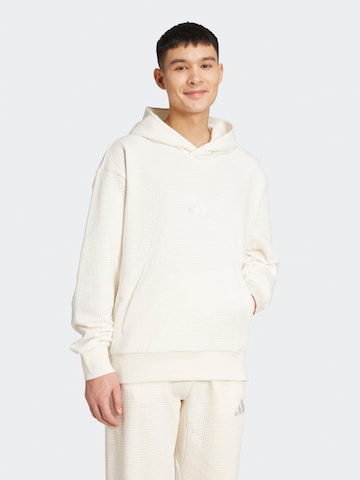 ADIDAS SPORTSWEAR Sports sweatshirt in White: front