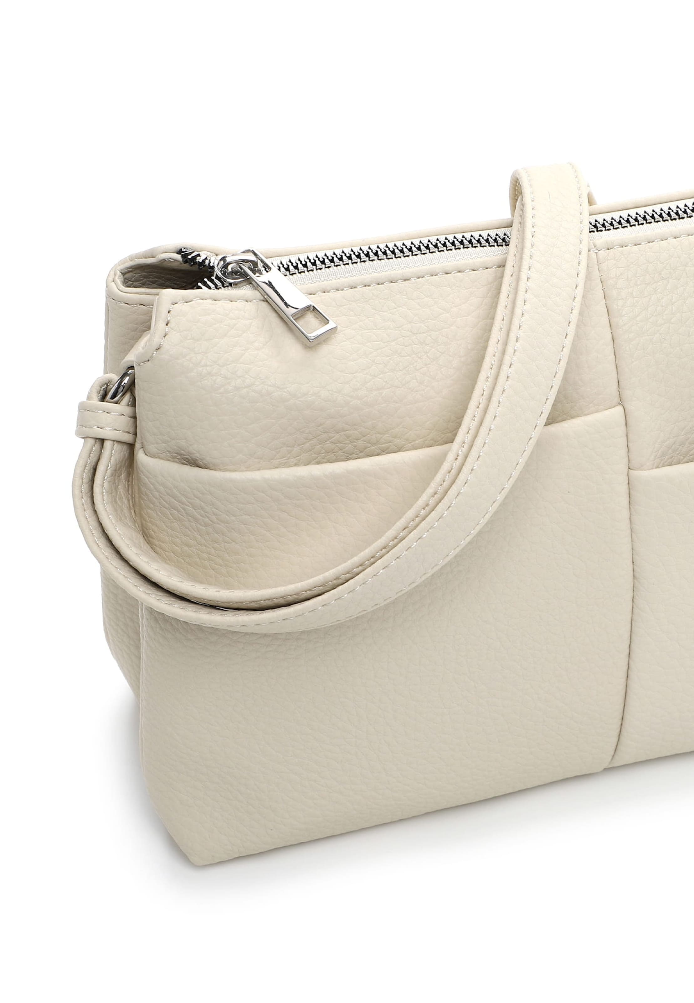Borsa a spalla ' E&N Beziers RUE 09 ' di Emily & Noah in beige