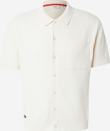 Pepe Jeans - Cárdigan 'DYLAN' en blanco: frente