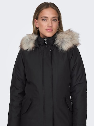 Parka d’hiver 'Katy' ONLY en noir