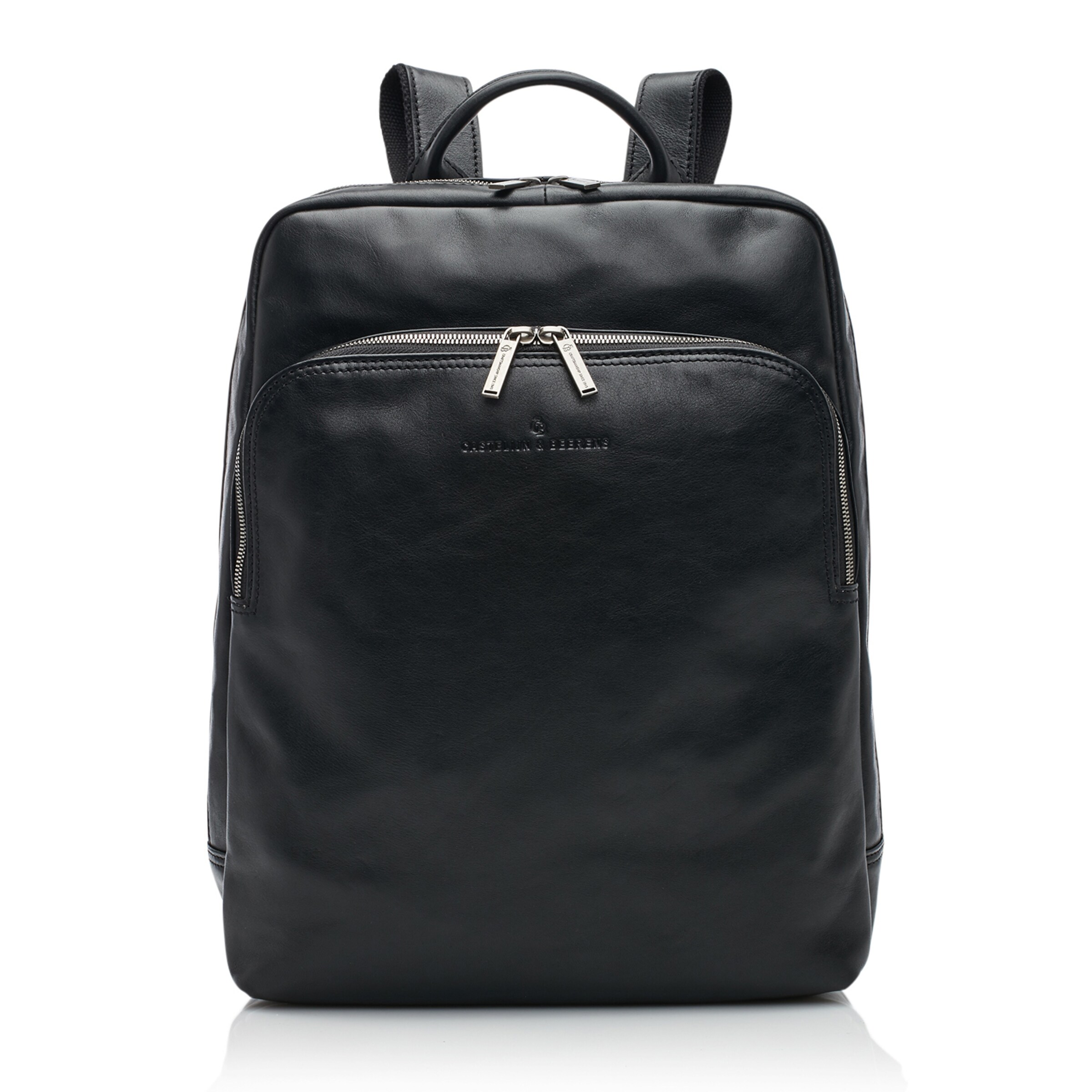 Zaino 'Firenze' di Castelijn & Beerens in nero: frontale