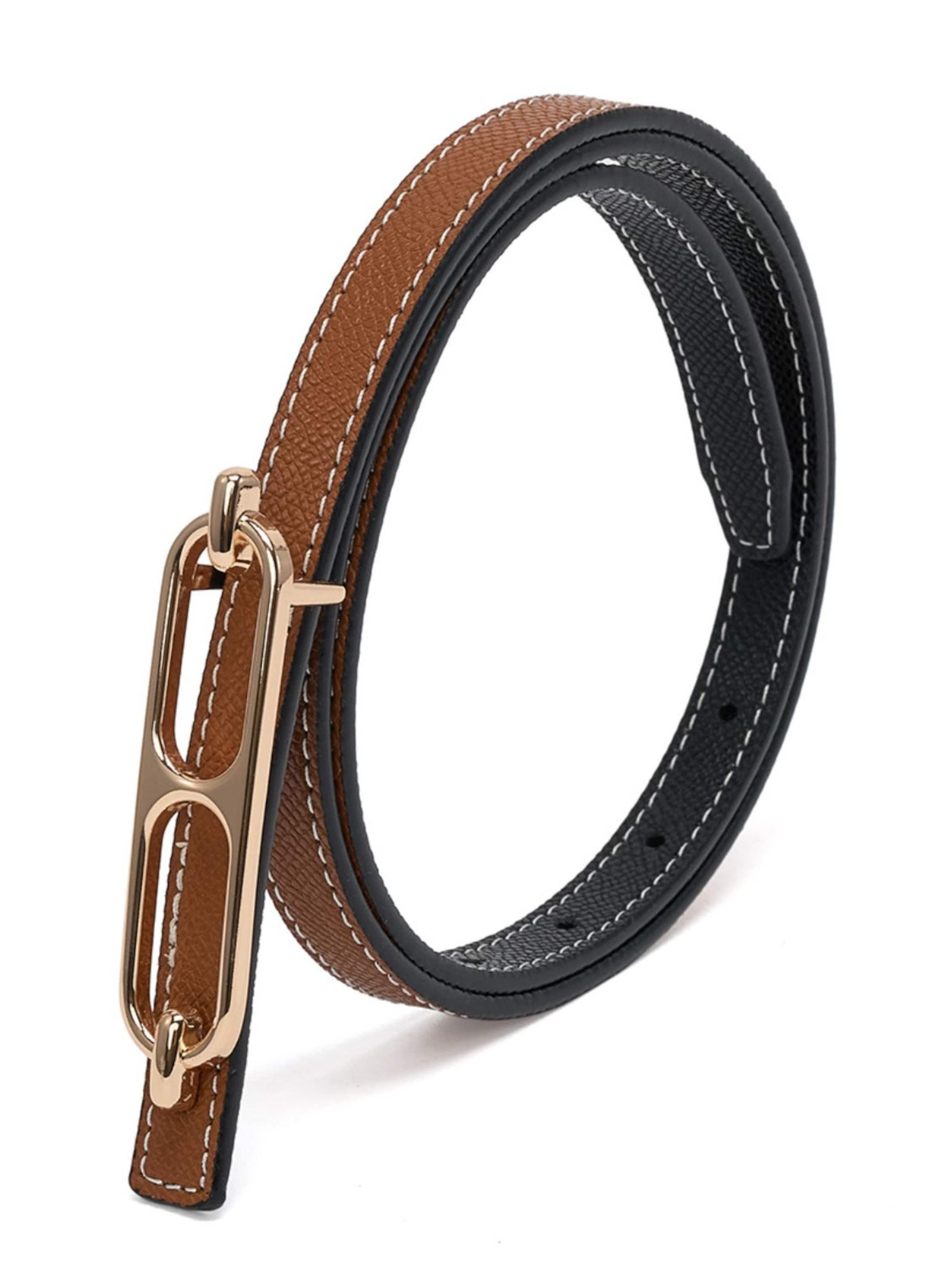 jolar Belt in Brown: front