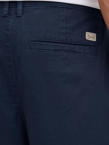 !Solid - Loosefit Pantalón chino 'SDMohan' en azul