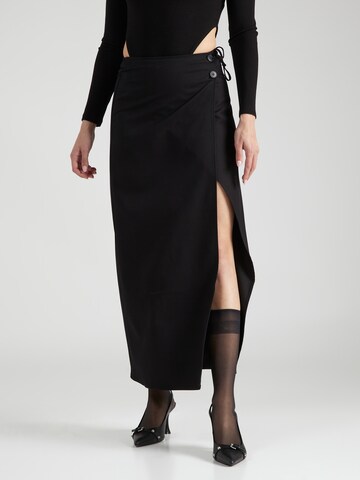 Monki Skirt in Black: front