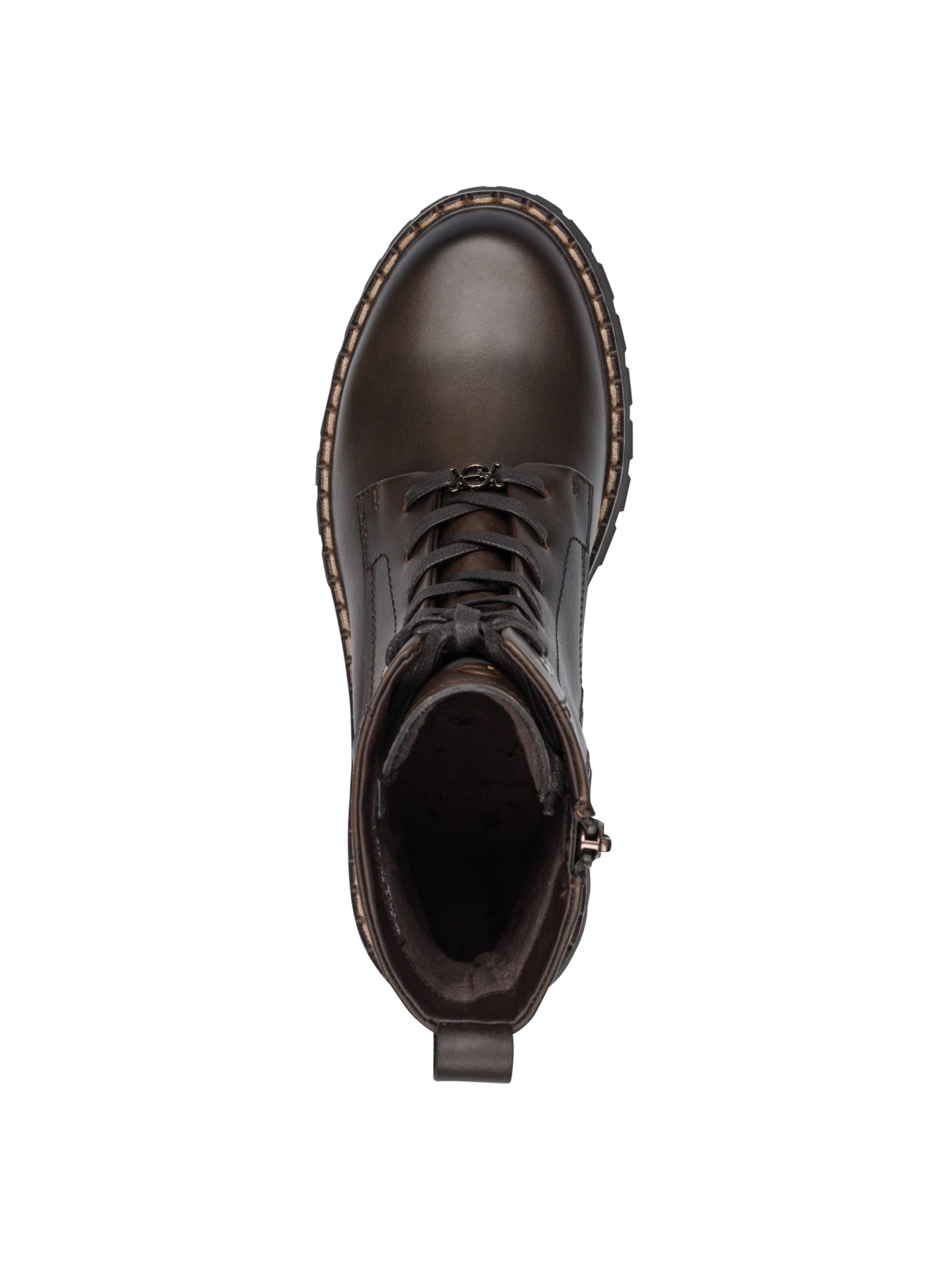 Bottines à lacets Tamaris en marron