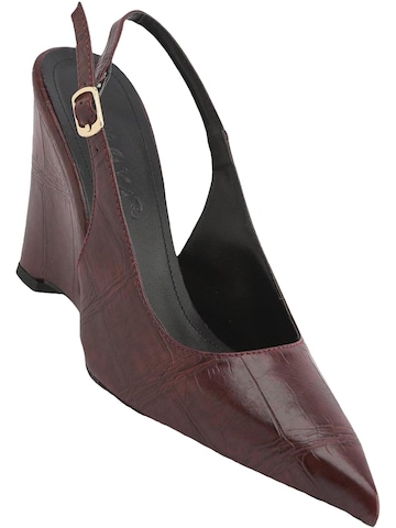 Limoya Sandal 'Tira' in Red: front