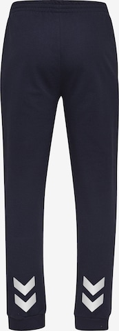 Effilé Pantalon de sport Hummel en bleu