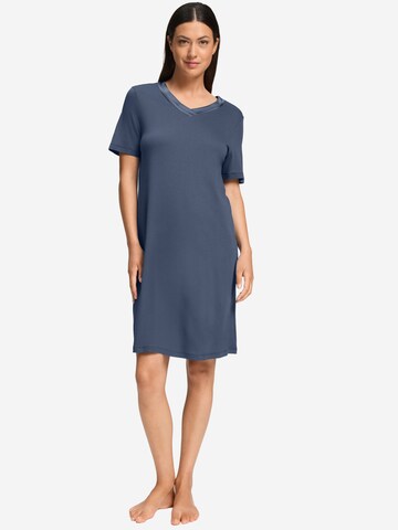 Chemise de nuit ' Tyra ' Hanro en bleu : devant