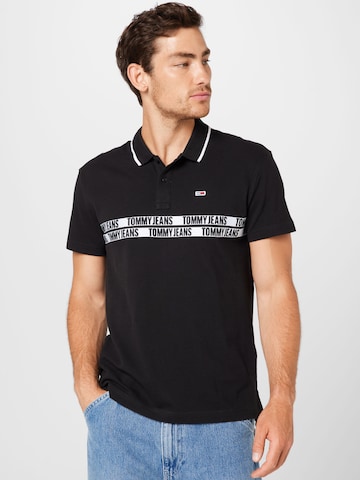 Tommy Jeans Shirt in Schwarz: predná strana