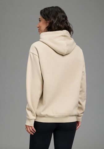 DELMAO Sweatshirt in Beige