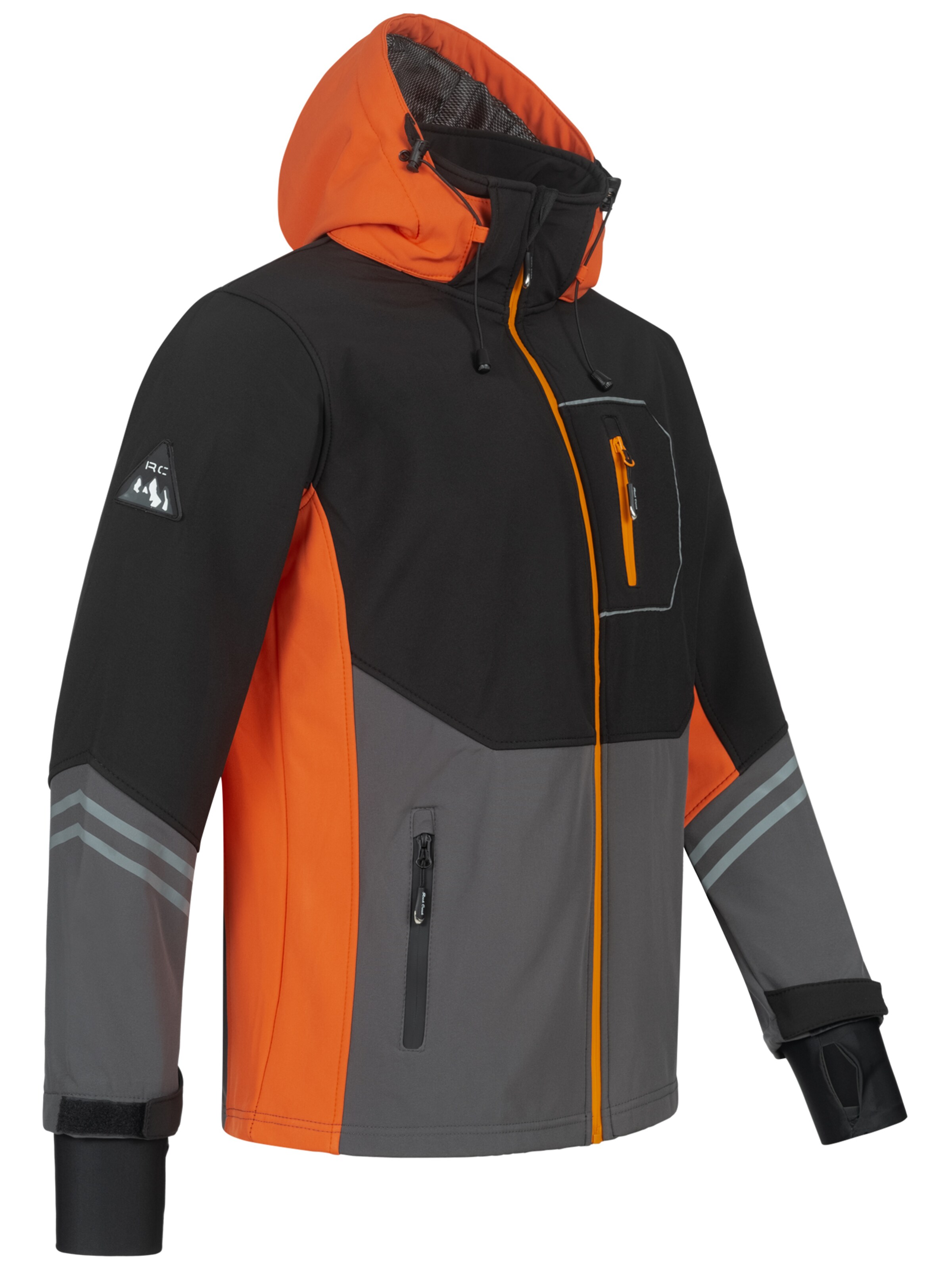 Rock Creek Jacke in Orange