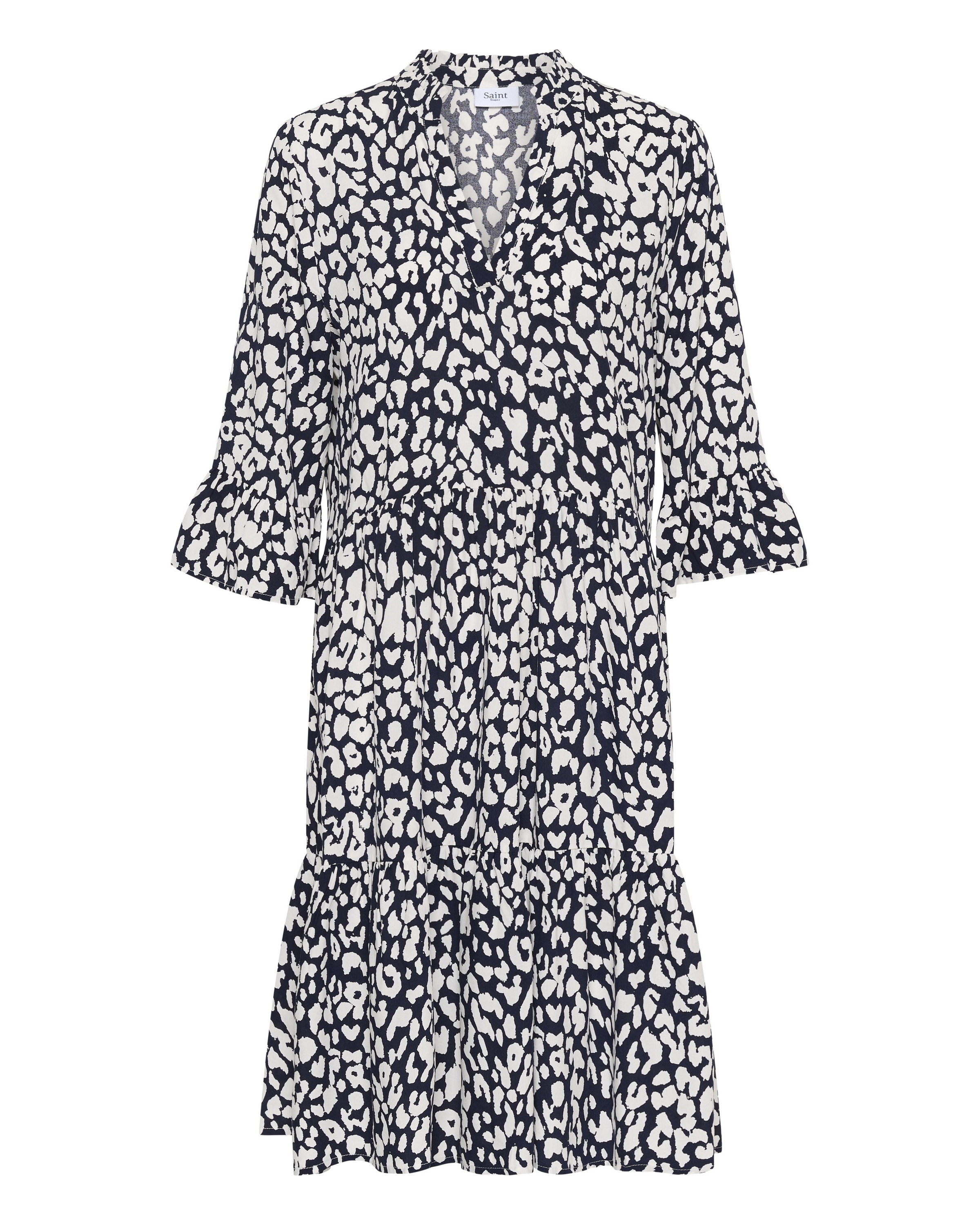 SAINT TROPEZ Dress 'Eda' in Blue: front
