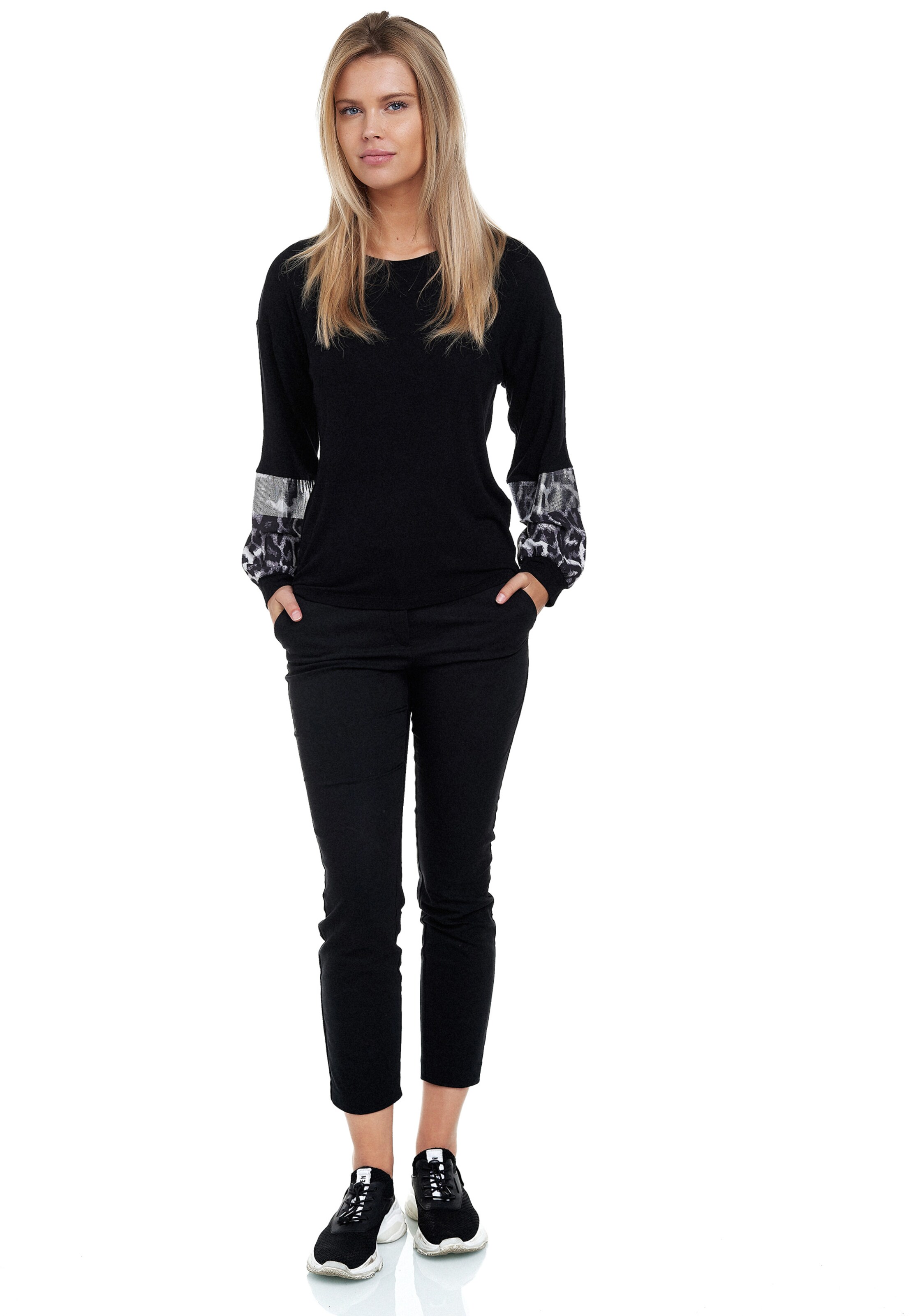 Frauen Shirts & Tops Decay Langarmshirt in Schwarz - WG85882 Frauen Shirts & Tops Decay Langarmshirt in Schwarz - WG85882