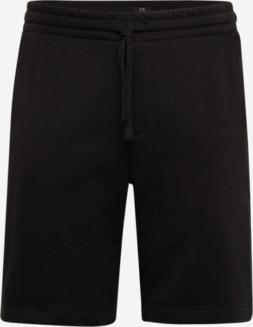 Regular Pantalon QS en noir : devant