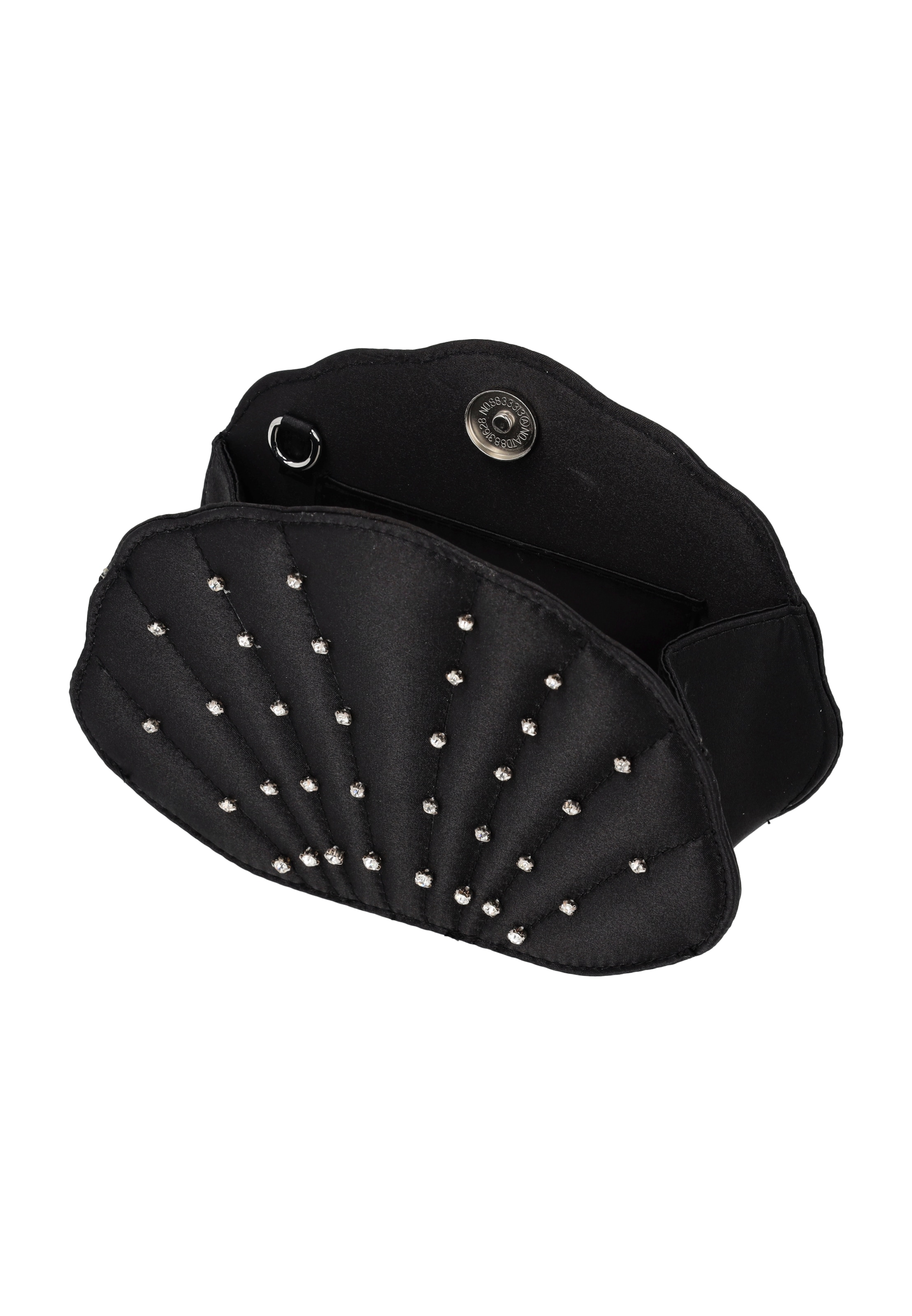 faina Clutch in Black