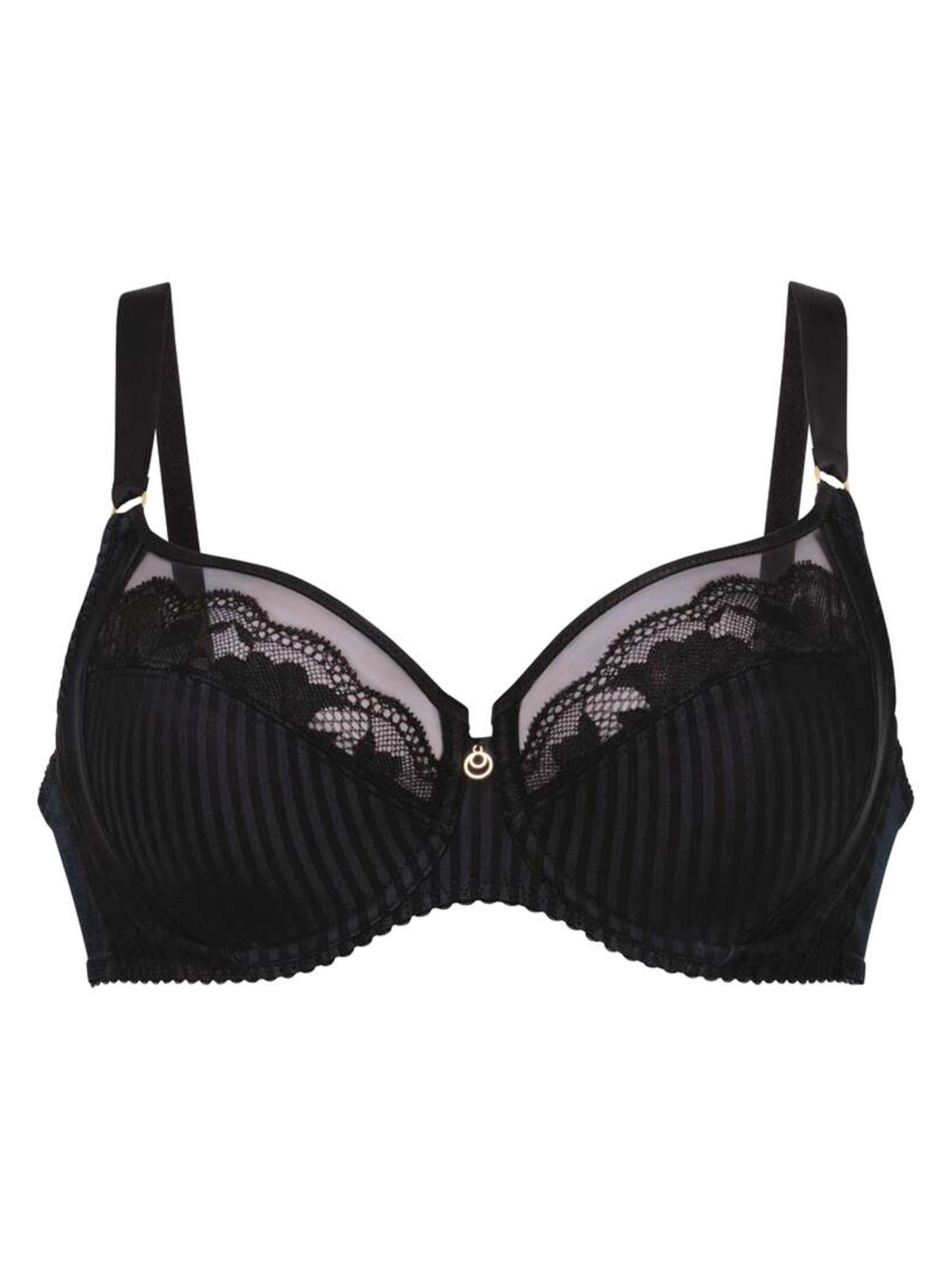 ROSA FAIA T-shirt BH 'Sita' in Zwart: voorkant