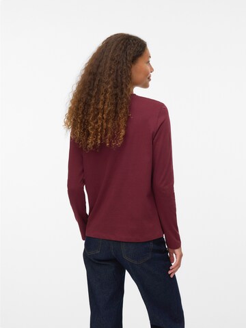 VERO MODA Póló 'VMPAULINA' - piros