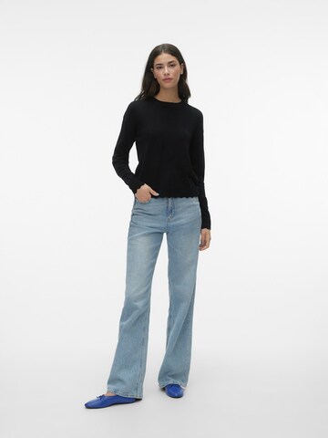 VERO MODA Pullover 'PEONY' in Schwarz
